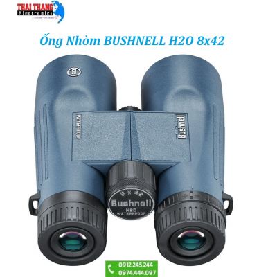 Ống nhòm BUSHNELL H2O 8x42mm Dark Blue Roof 158042R