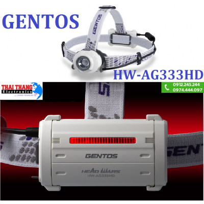 Đèn pin đeo đầu Gentos Japan HW-AG333HD