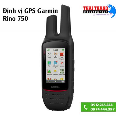Định vị GPS cầm tay kèm bộ đàm Garmin Rino 750