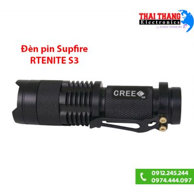 Đèn pin giá rẻ Supfire RTENITE S3