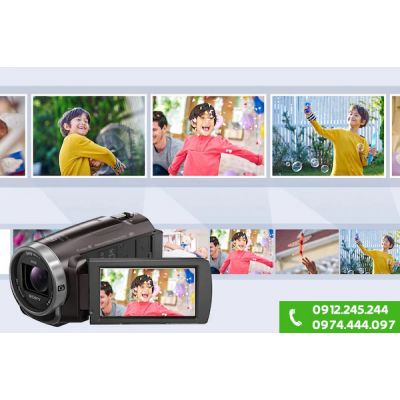 Máy quay phim cầm tay Zoom quang 30x Sony PJ675