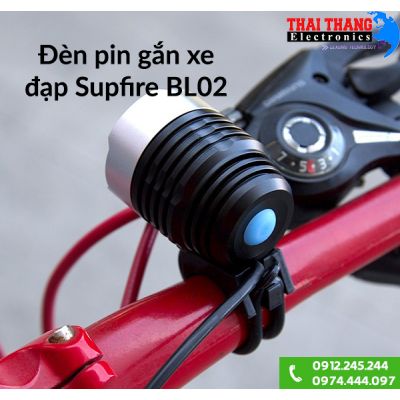 Đèn pin gắn xe đạp Supfire BL02