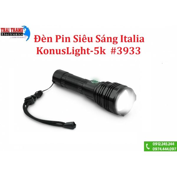 Đèn pin siêu sáng quân đội italia KONUSLIGHT-5K