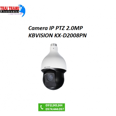 Camera IP PTZ ngoài trời KX-D2008PN