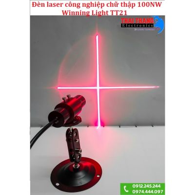 Đèn Laser công nghiệp chữ thập cắt gỗ, đá hoa cương 100 NW Winning Light TT21