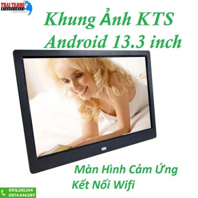 Khung Ảnh KTS Android 13.3 inch android Transcend TAIWAN